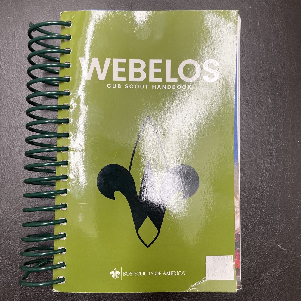 Webelos Cub Scout Handbook 2018 Edition By Scouts Of America Spiralbound